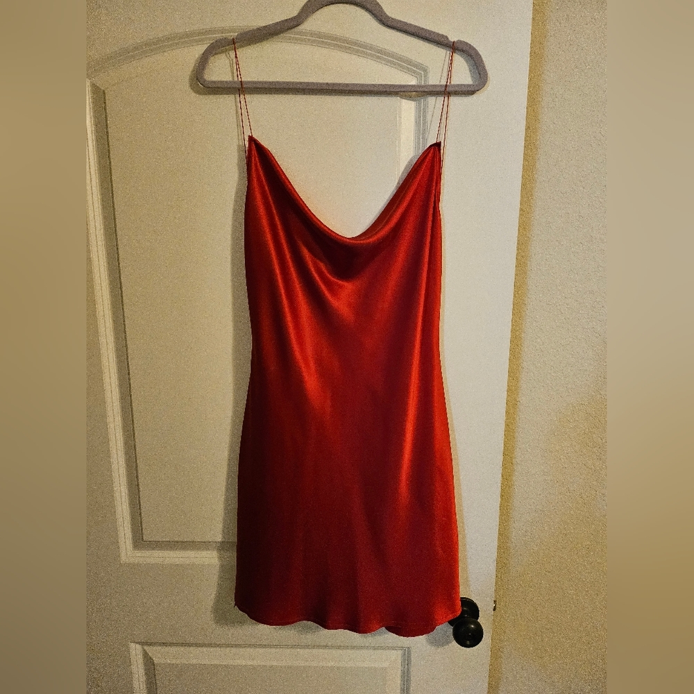 Are You Am I AYAI Nique dress XL red